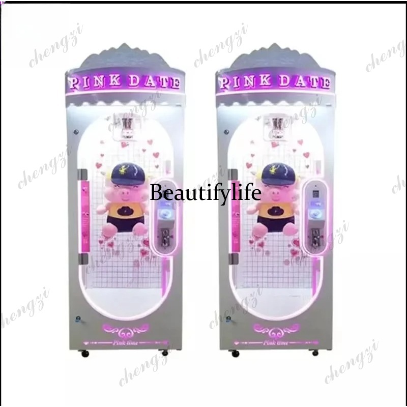 Arcade Prize Vending Machine - Игровой автомат A81 для помещений, розовый,