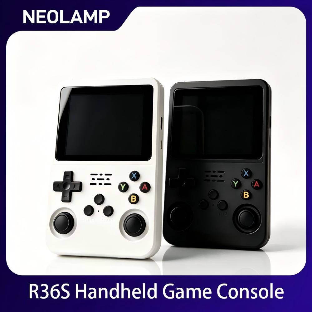 Arcade Vibes - Портативная игровая консоль R36S в стиле