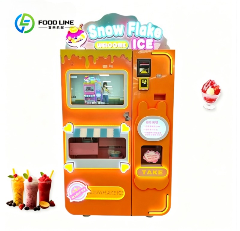 Slushie Machine Vending - Автоматический аппарат для приготовления смузи и