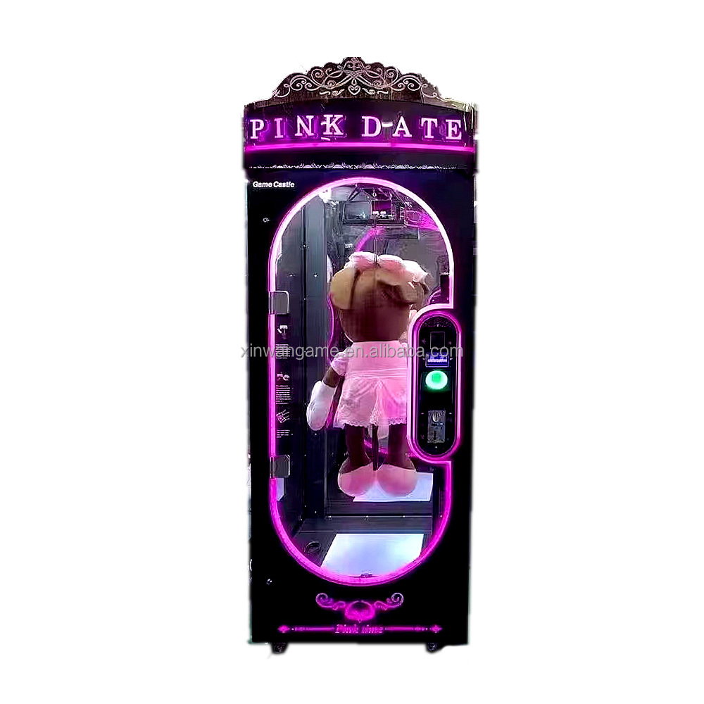 Arcade Toy Claw Vending Machine - Розовый плюшевый детский игровой автомат-хватайка для