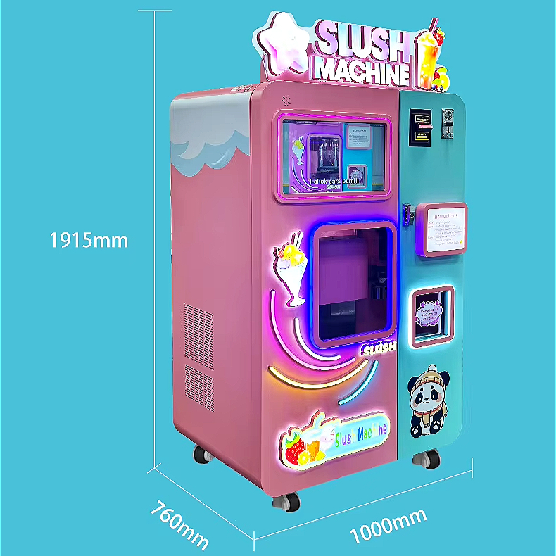Автомат для приготовления сляк – обзор и цена Slushie Machine Vending