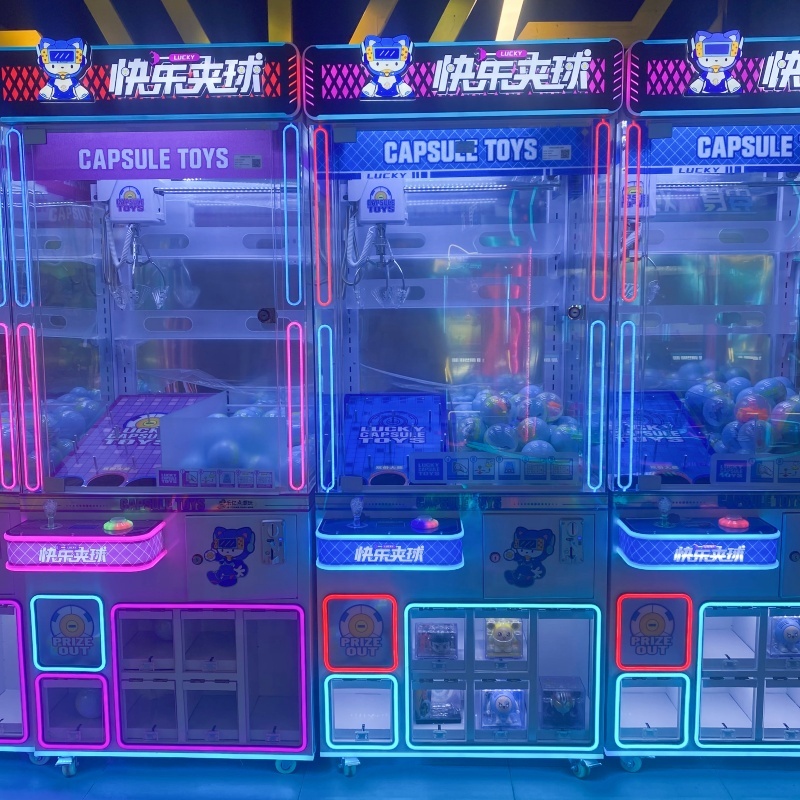 Игровой автомат-кран для капсу – обзор и цена Arcade Prize Vending Machine