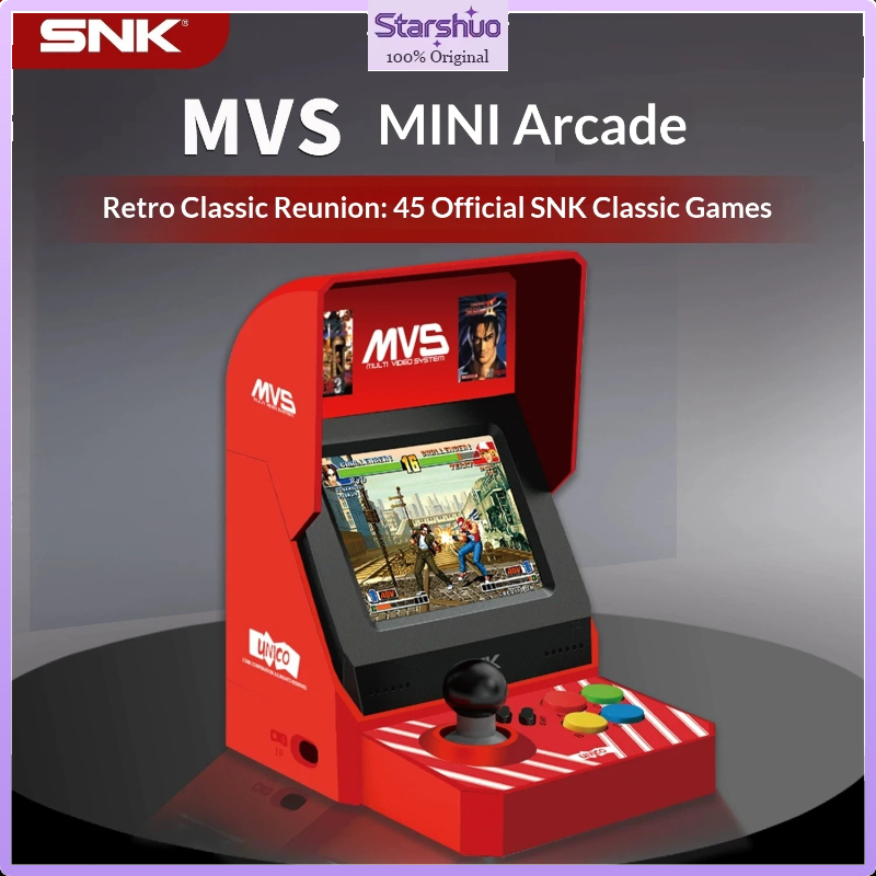 Игровая консоль UNICO MVS Mini – обзор и цена Arcade Vibes