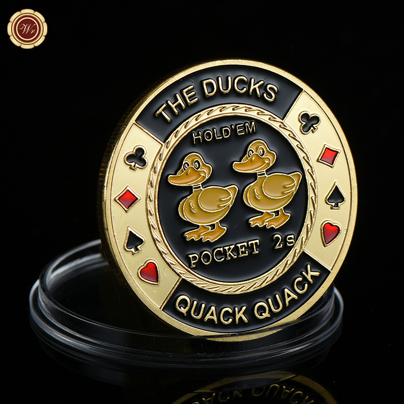 THE DUCKS Покер Казино Чипсы М – обзор и цена Token Coin Mechanism