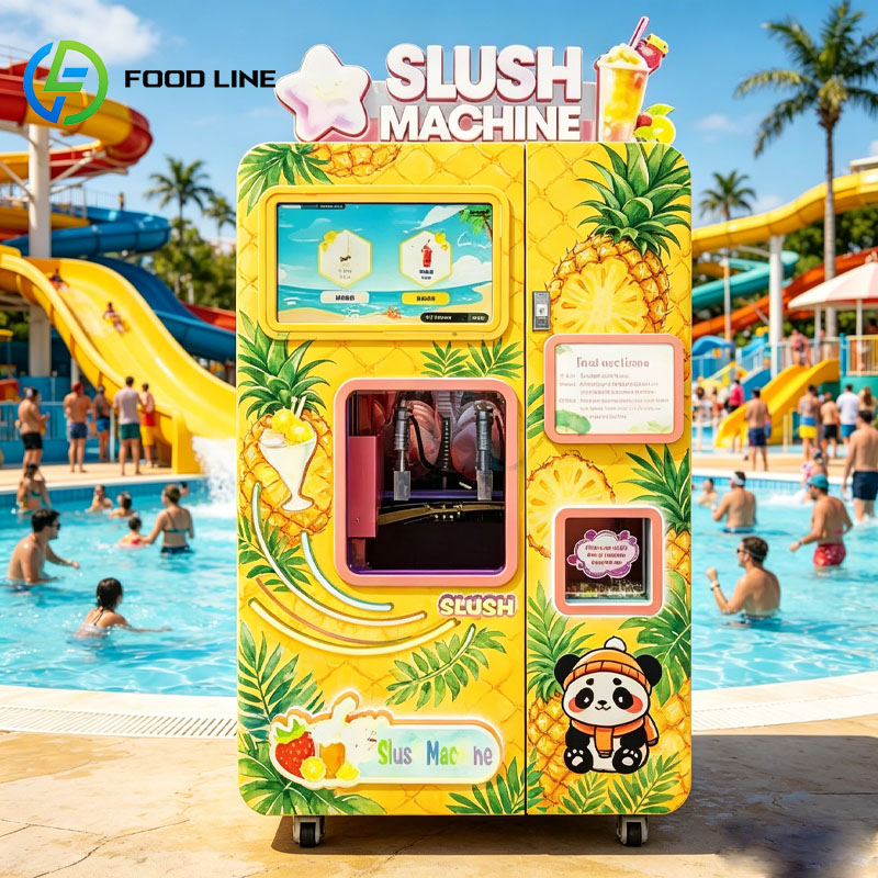 Автомат для приготовления ледя – обзор и цена Slushie Machine Vending